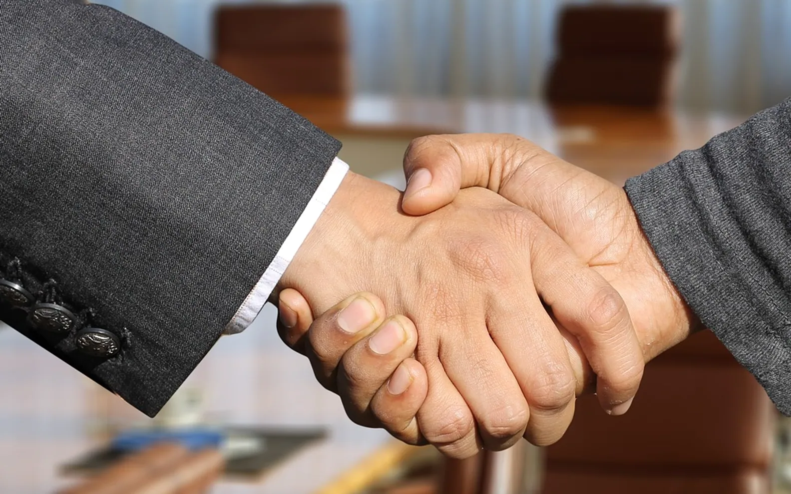 Shaking hands, handshake and hands
